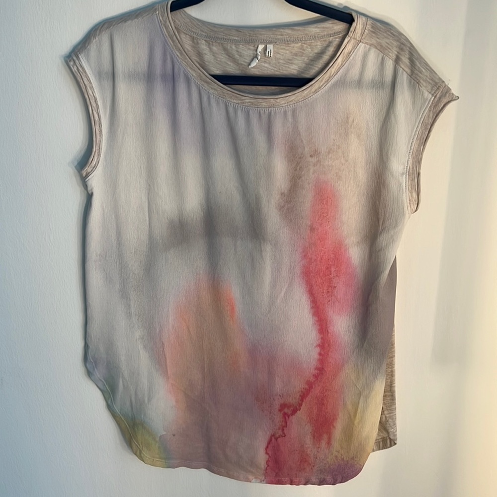 Beautiful Anthropologie Watercolor Shirt